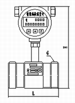 渦輪流量計典型產品
